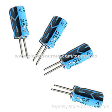 Aluminum Electrolytic Capacitors with ≤/±20% Capacitance Change, Used for VTRs/Cameras